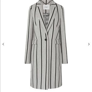 LK Bennett grey wool coat 4